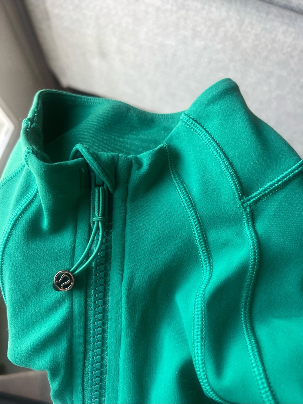 Lululemon Cropped Define Jacket: Raceway Green - Picture 4 of 5